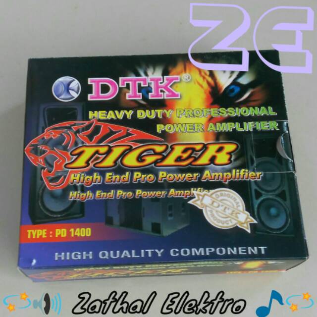 Kit Driver PA TIGER 1400 Watt by DTK