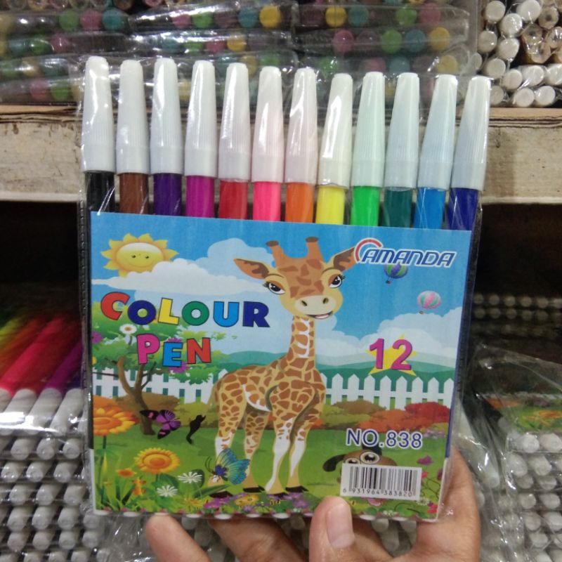 

Spidol warna anak isi 12pcs