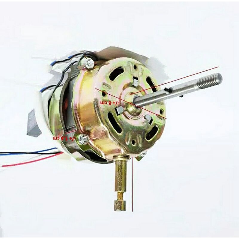 Dinamo Mesin Kipas Angin MIYAKO KAW-1662 Wall Fan Motor KAW 1662 Kipas  Angin Dinding 16 inch