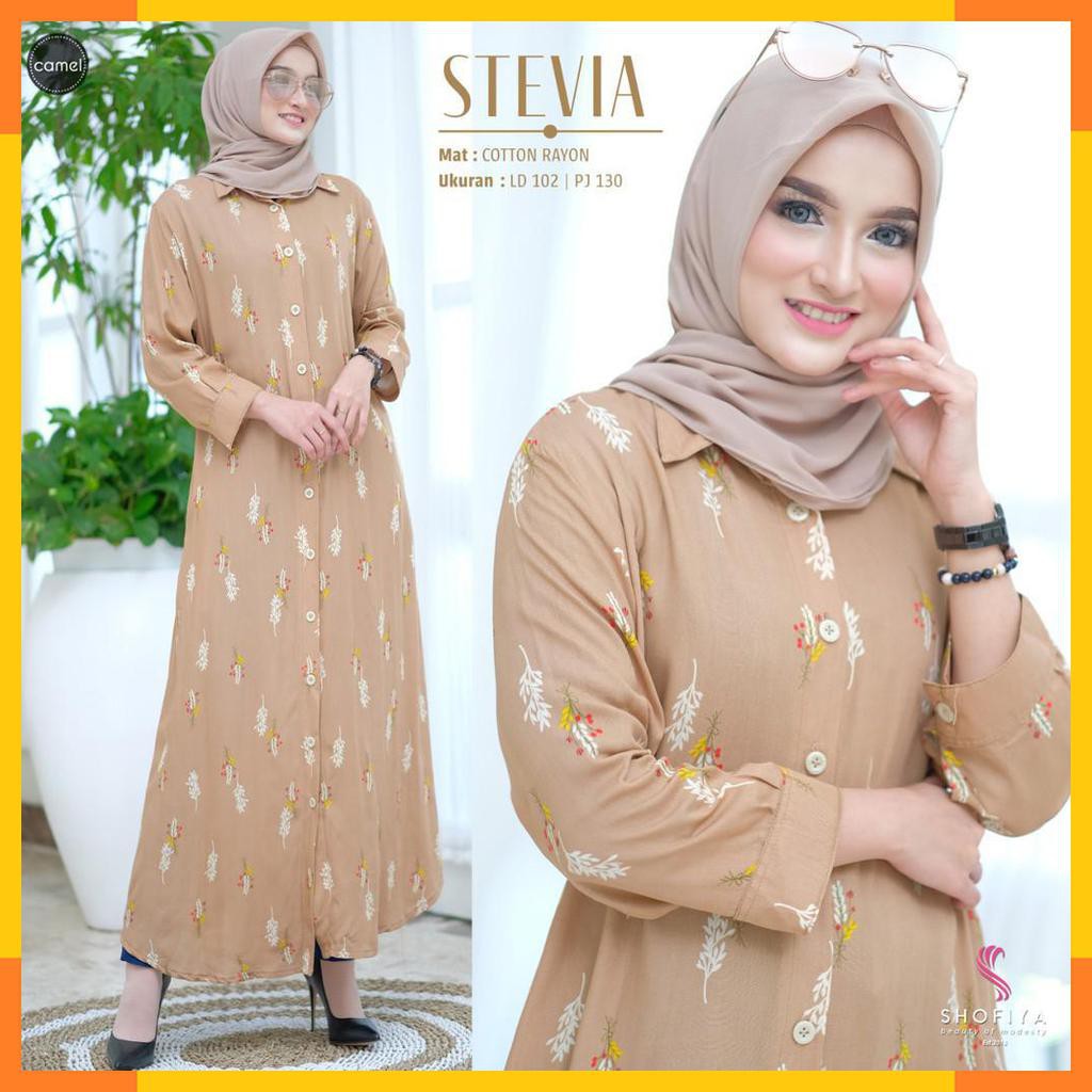 STEVIAA TUNIC. LONG TUNIC MOTIF BY SHOFIYA