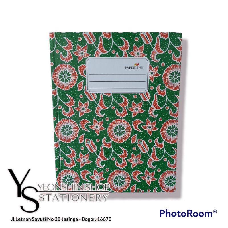 

Buku Kwarto / Hardcover Kwarto 200 Lembar Paperline