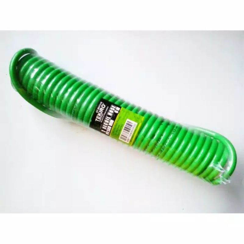 SELANG RECOIL HIJAU 6 METER TEKIRO (5X8 MM) / RECOIL HOSE GREEN 6M TEKIRO