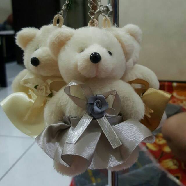 Souvenir pernikahan/Gantungan boneka tas import harga lokal murah
