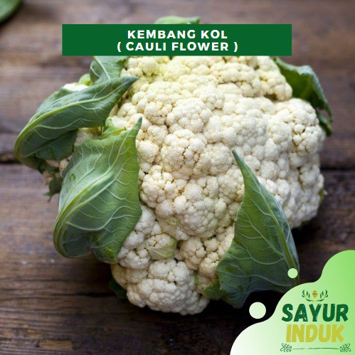 

Sayur Induk - Kembang Kol 250 Gram Fresh Grade A Cauliflower