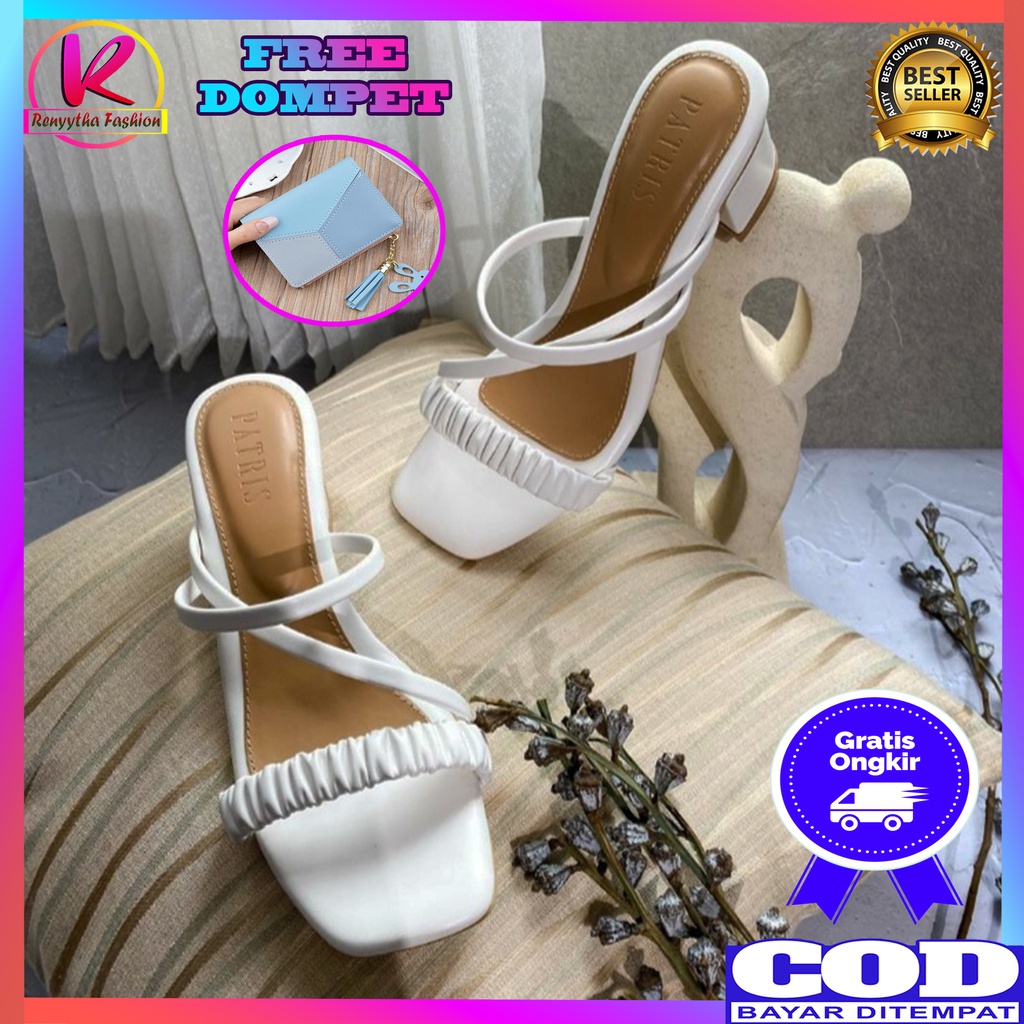 Sendal Sandal Wanita Terbaru Kekinian 2022 SU75 Premium Sendal Kondangan Sandal Wanita Import Murah
