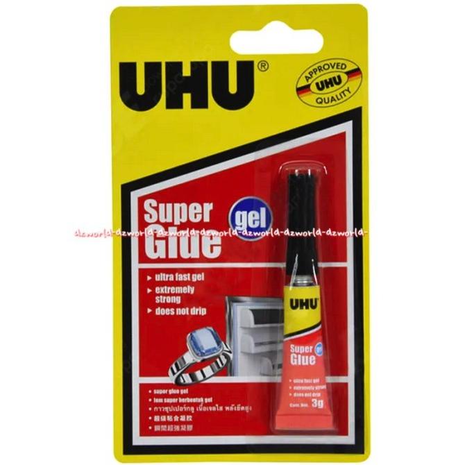 

BUKU & ALAT TULIS PERLENGKAPAN SEKOLAH & KANTOR UHU SUPER GLUE ULTRA