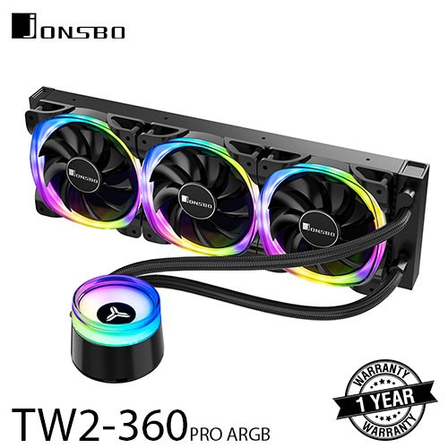 JONSBO TW2-360 PRO ARGB Angel Eyes Liquid Cooling CPU