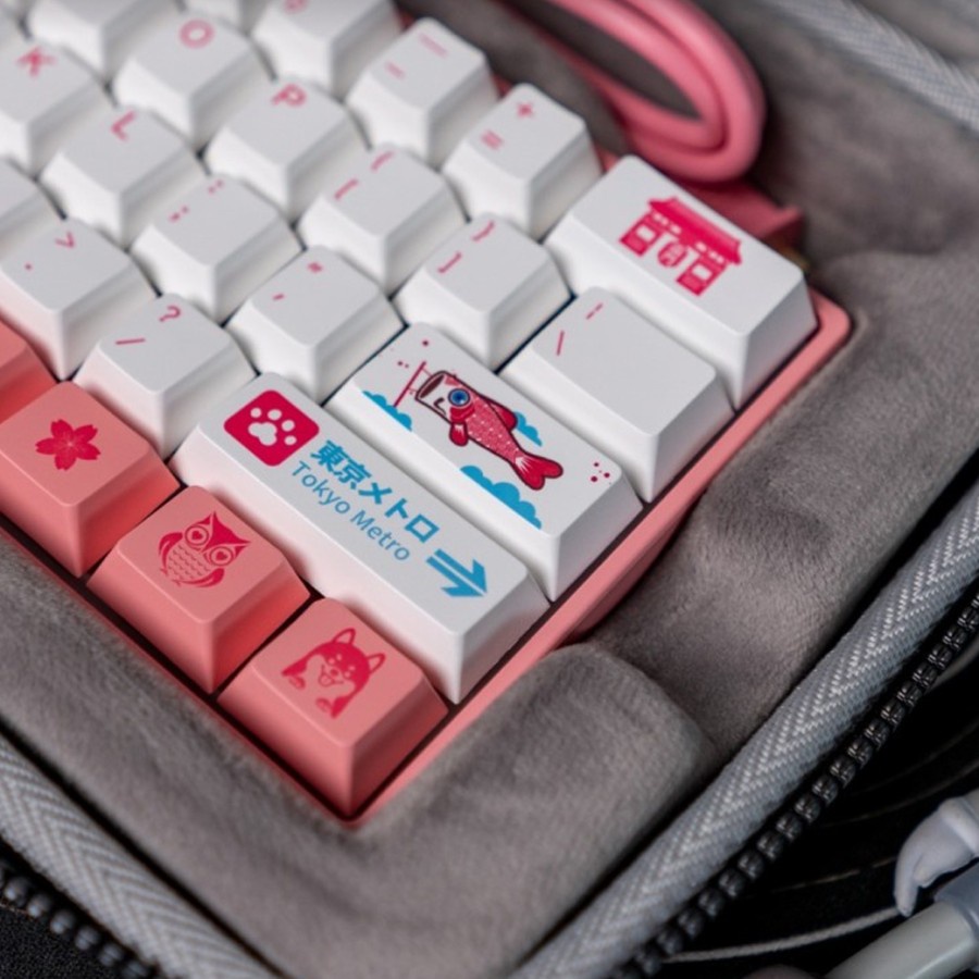 60% Carrying Case Suede for Gaming Keyboard