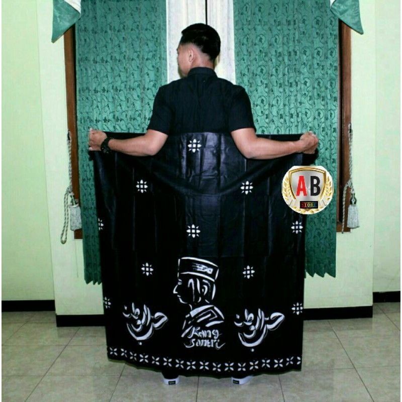 ARIBATIKSTORE  SARUNG KANG SANTRI | SARUNG BATIK HIGH MOTIF AKSARA JAWA HANACARAKA|SARUNG SANTRI AZZ