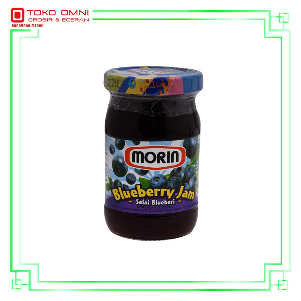 

MORIN BLUEBERRY JAM 170 GR