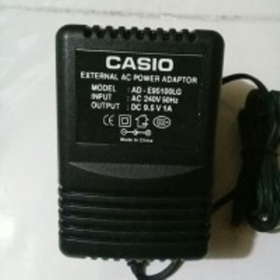 ADAPTOR KEYBOARD CASIO INPUT AC:AD-E95100L (9,5V) SERI CTK,LK,CT