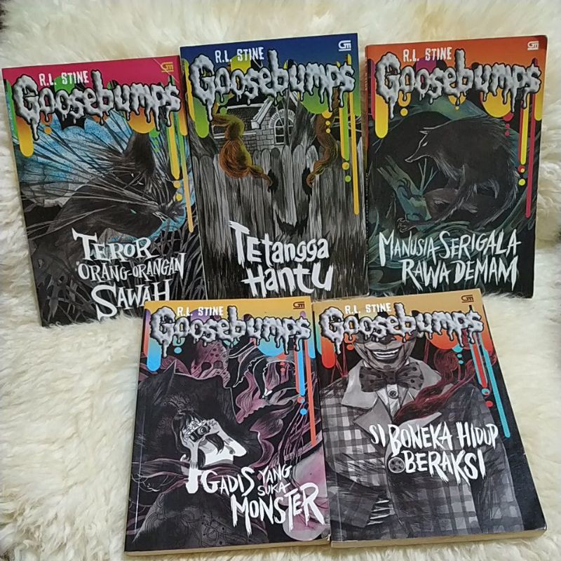 Obral Buku Goosebumps R.L. Stine