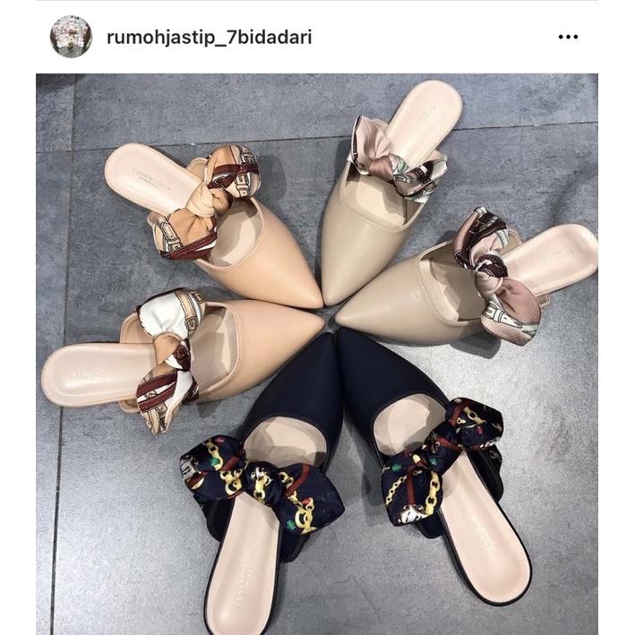 Flatshoes URban n co Ori Sale | sepatu Hitam Urban N co