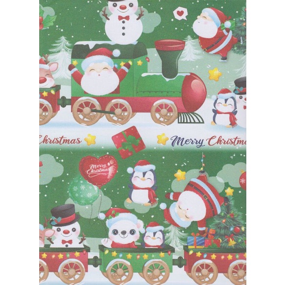 

Kertas Kado Sansan Wawa SW 5845 "Christmas/Natal