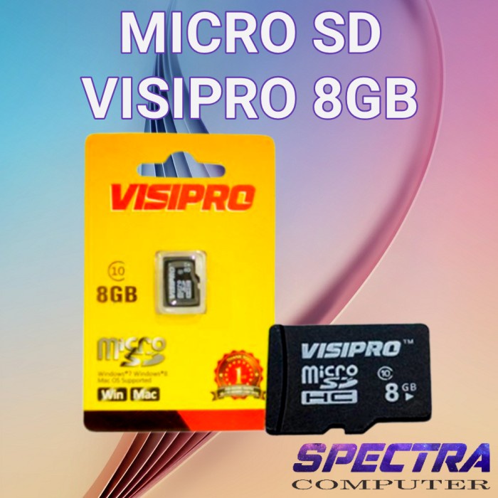 Micro SD VISIPRO 8GB