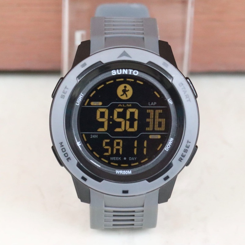 Jam Tangan Pria Wanita Watch SUUNTO 347 Karet Digital