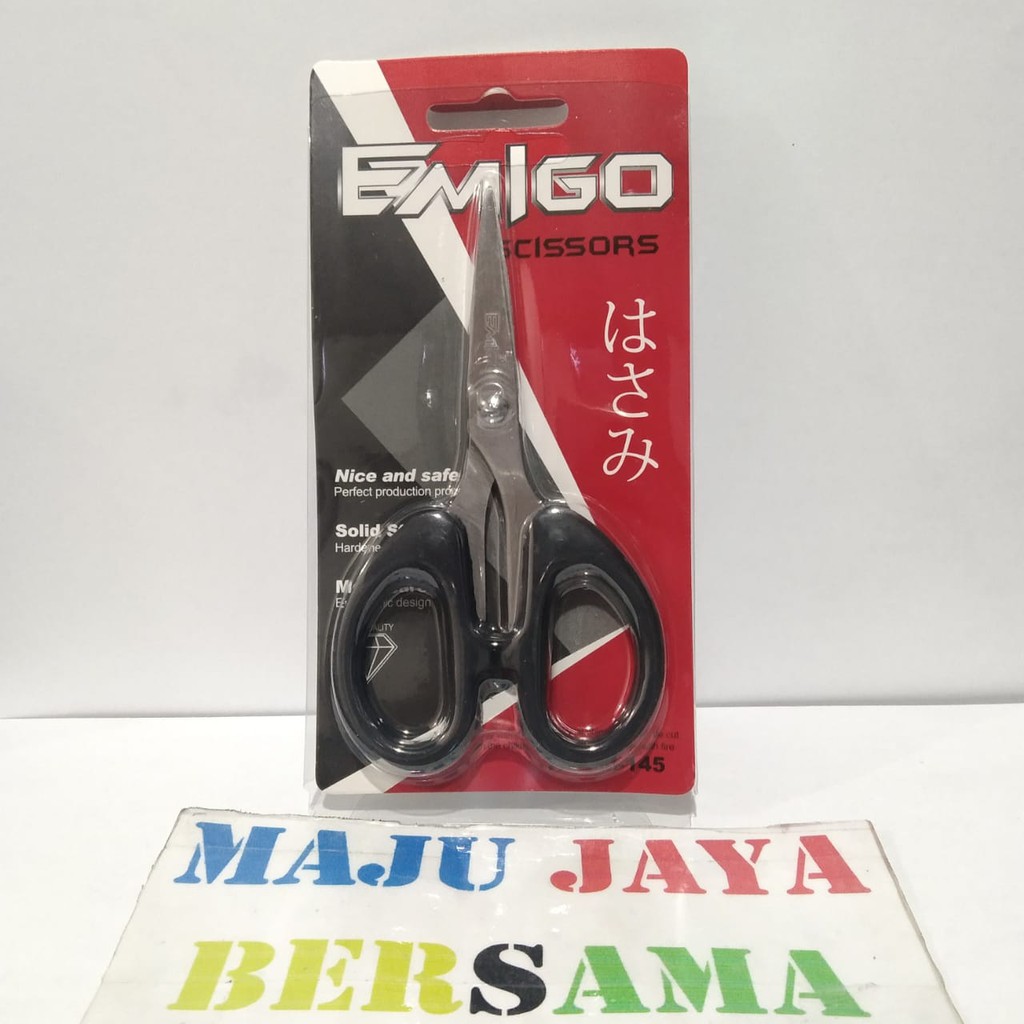 Gunting Emigo Stainless 145/ gunting kecil Per lusin