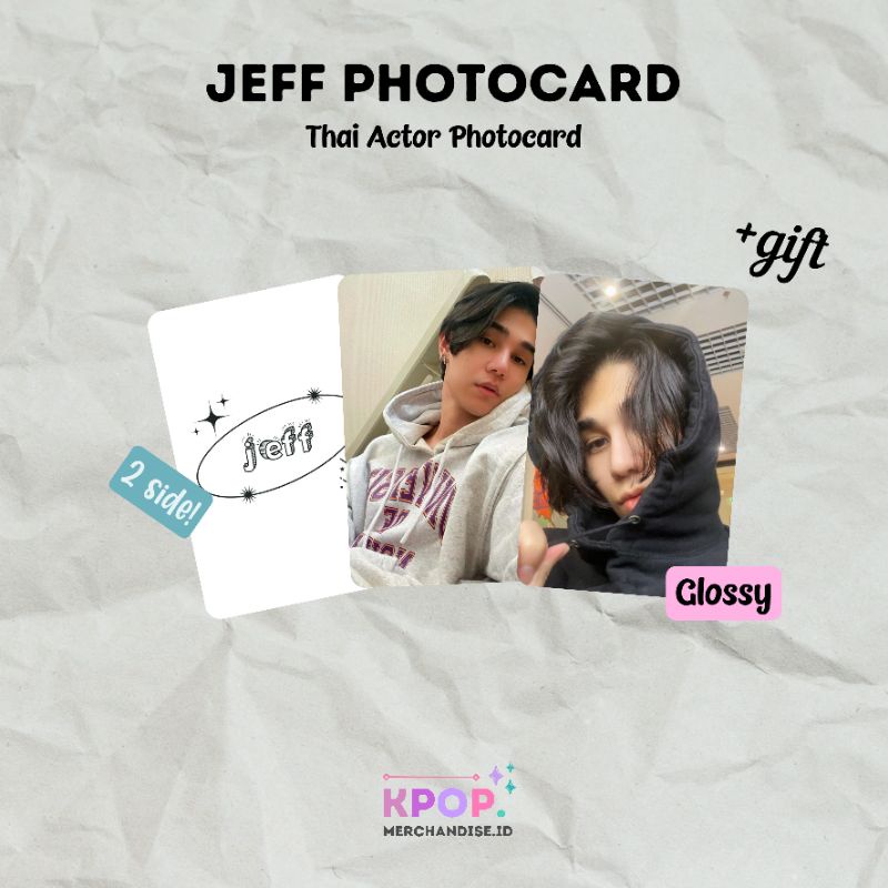 JEFF SATUR  PHOTOCARD THAI ACTOR  RAIKANTOPENI