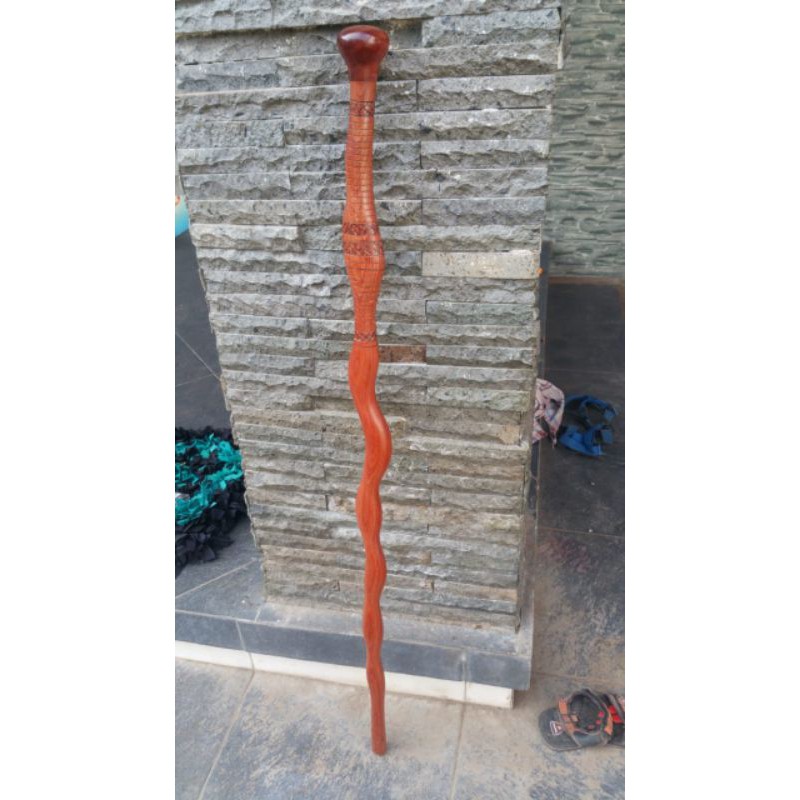 Tongkat jalan kayu nagasari full galih