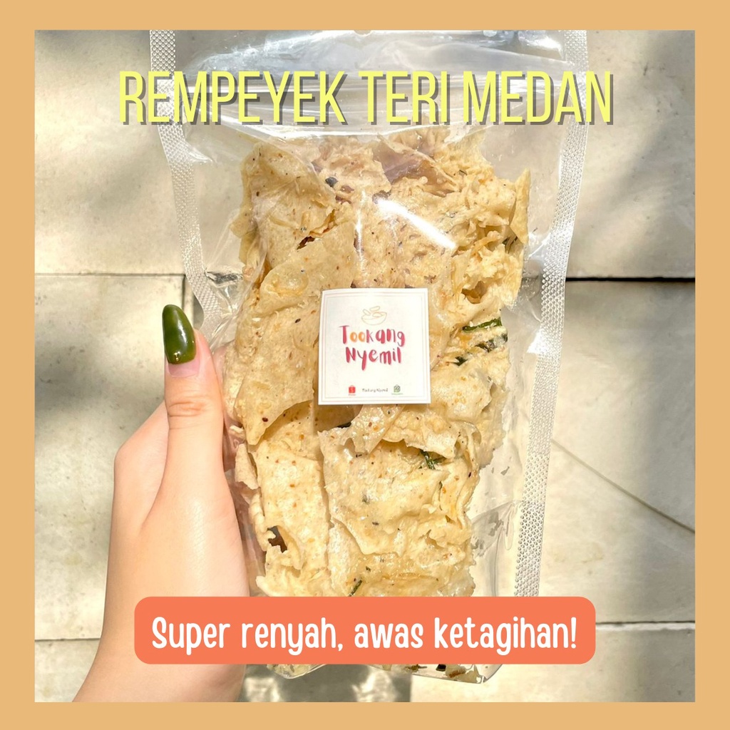 

Rempeyek / Peyek Teri Medan (Small)