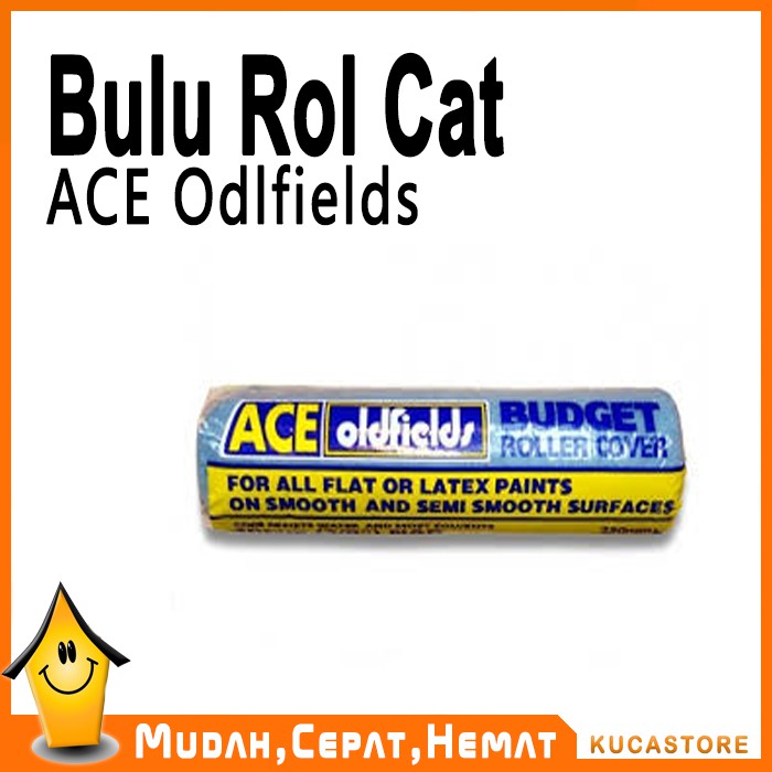 Bulu Rol Kuas Cat Ace Besar