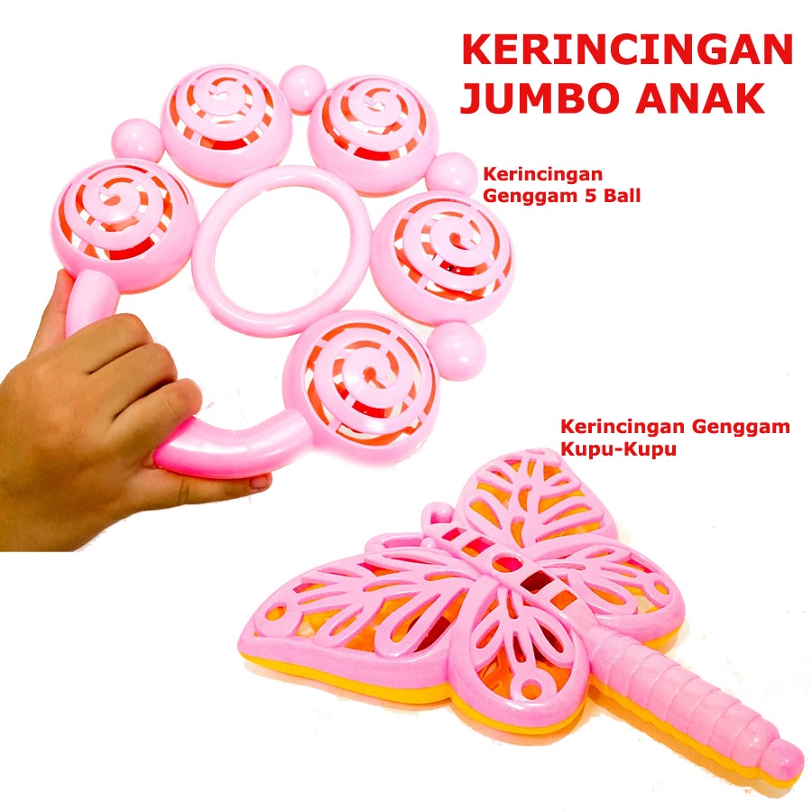 Kerincingan Anak Jumbo / Krincingan Bunyi - Mainan Anak