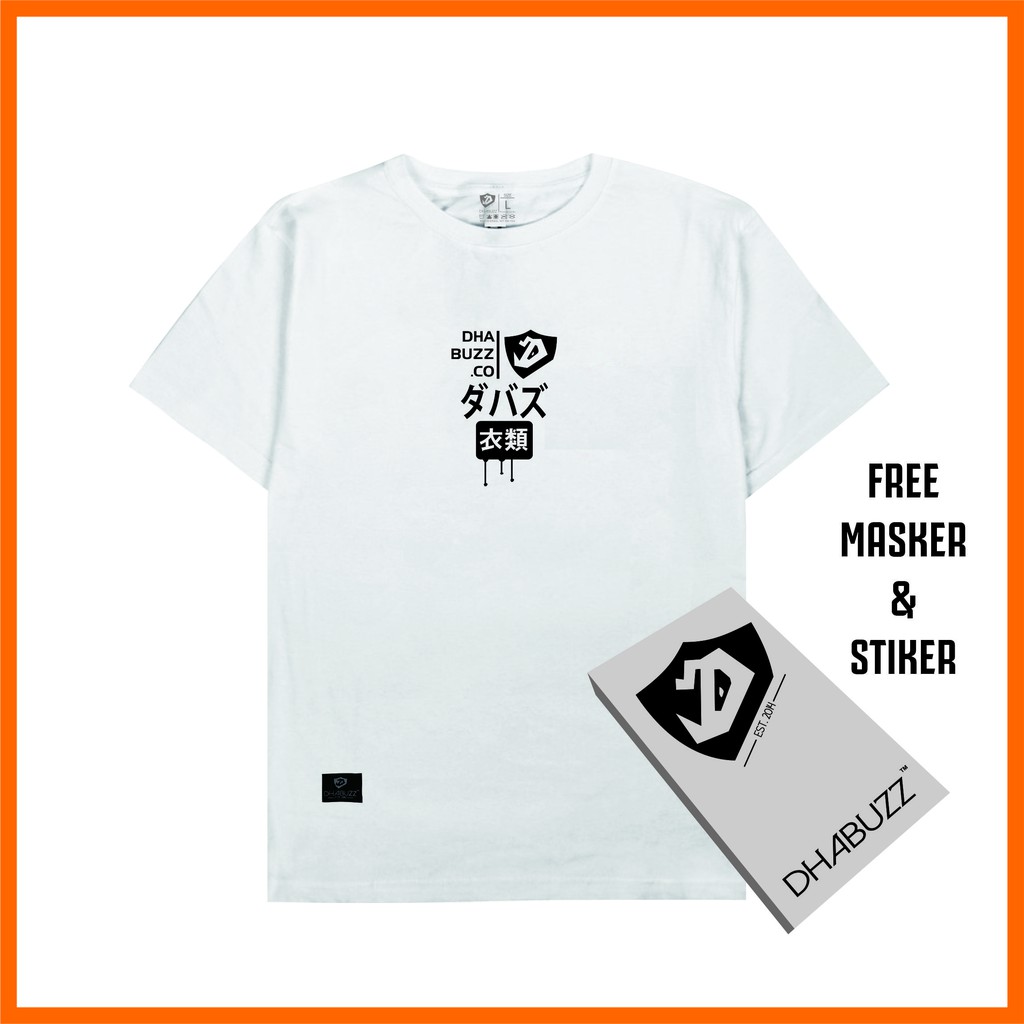 Dhabuzz art t-shirt prophet white edition japan stle