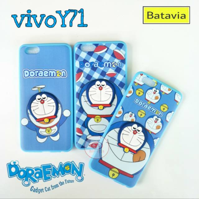 Case Doraemon Vivo Y71 Softcase Karakter Doraemon Terbaru