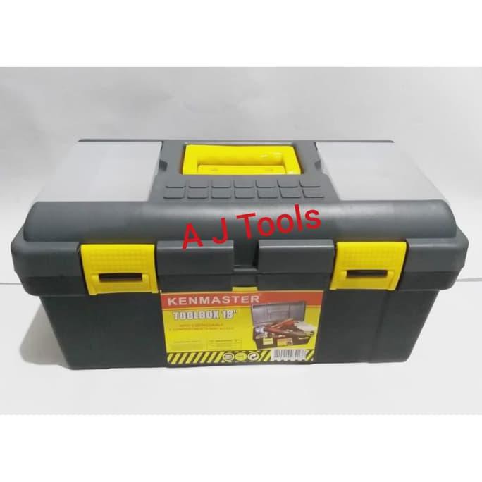 Terlaris  Toolbox Kenmaster 18" / Toolbox 18 Inch Besar Tempat Alat Pertukangan Sale