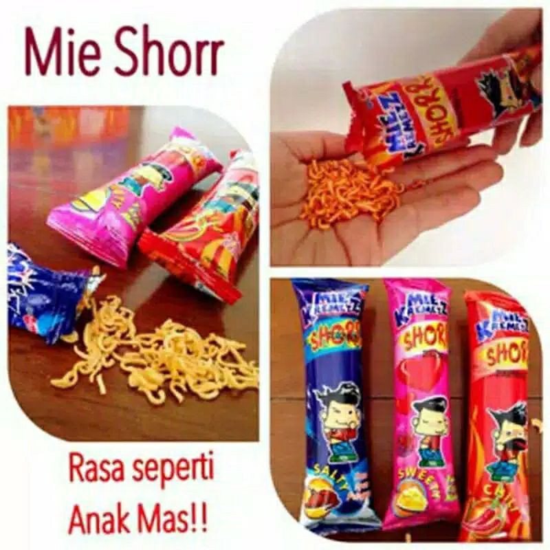 

mie kremez shorr 16g 1box isi 20 mie shorrr shorrr kremes shor