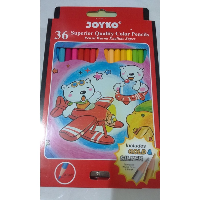 

Joyko Color Pencil CP-36PB (36 color)