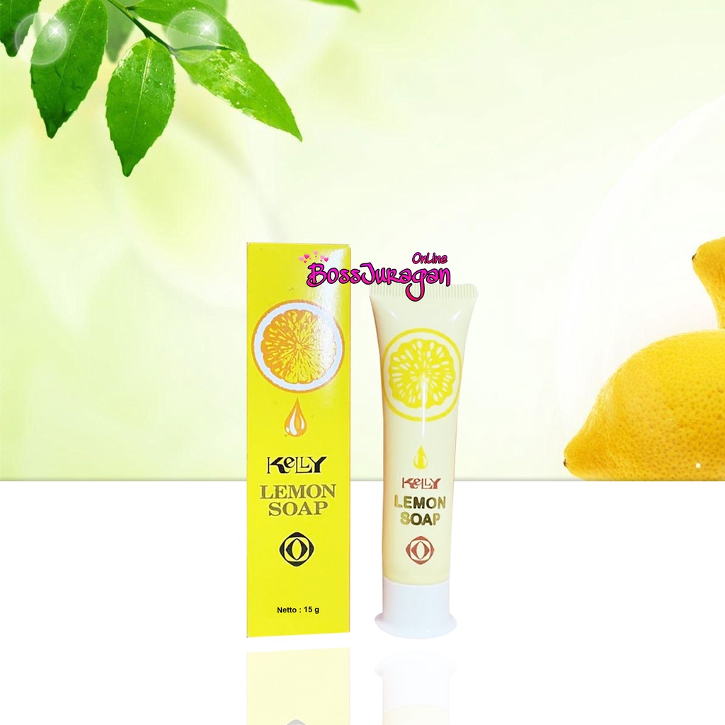 (BOSS) Kelly Lemon Soap / Sabun muka Kely / keli 15 25 75 gram