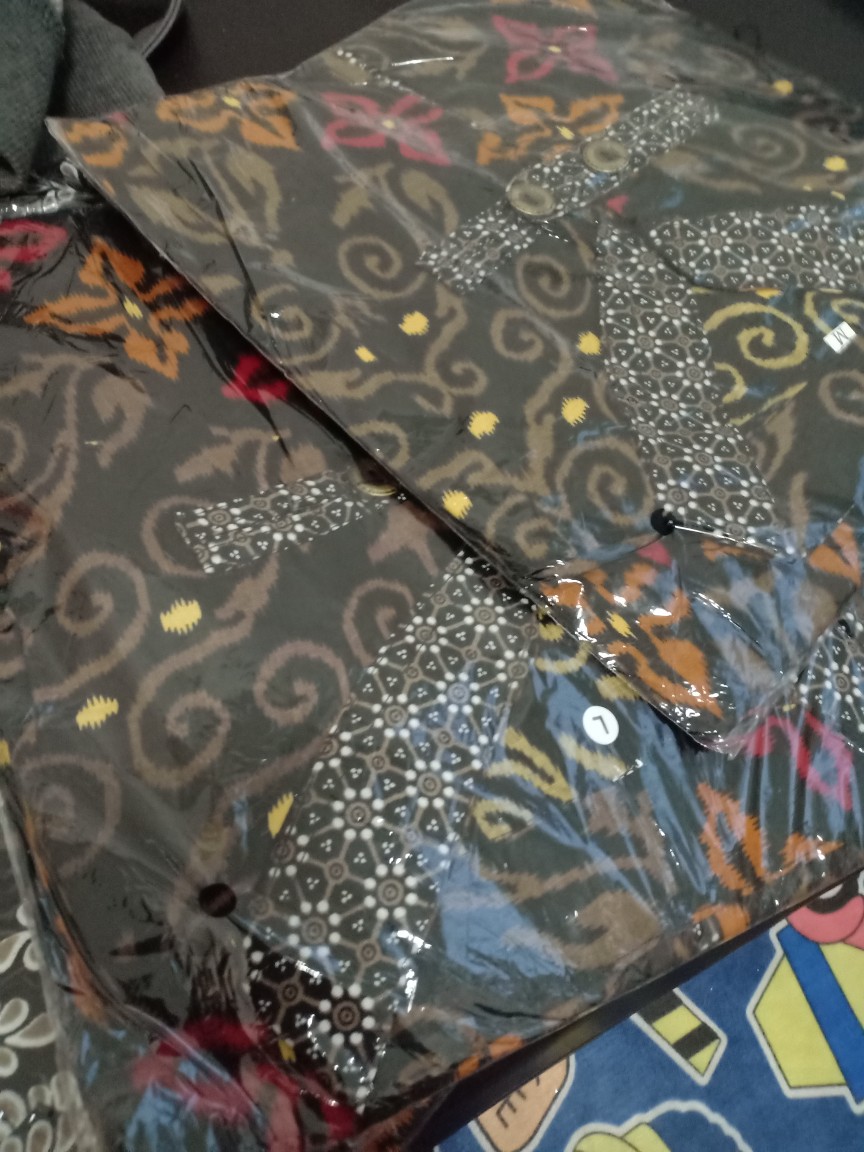 Atasan Batik Dolby Dolbi Dobby Doby Tenun Sutra Tulis Halus Katun Atbm Baron ,sarombit Atasan