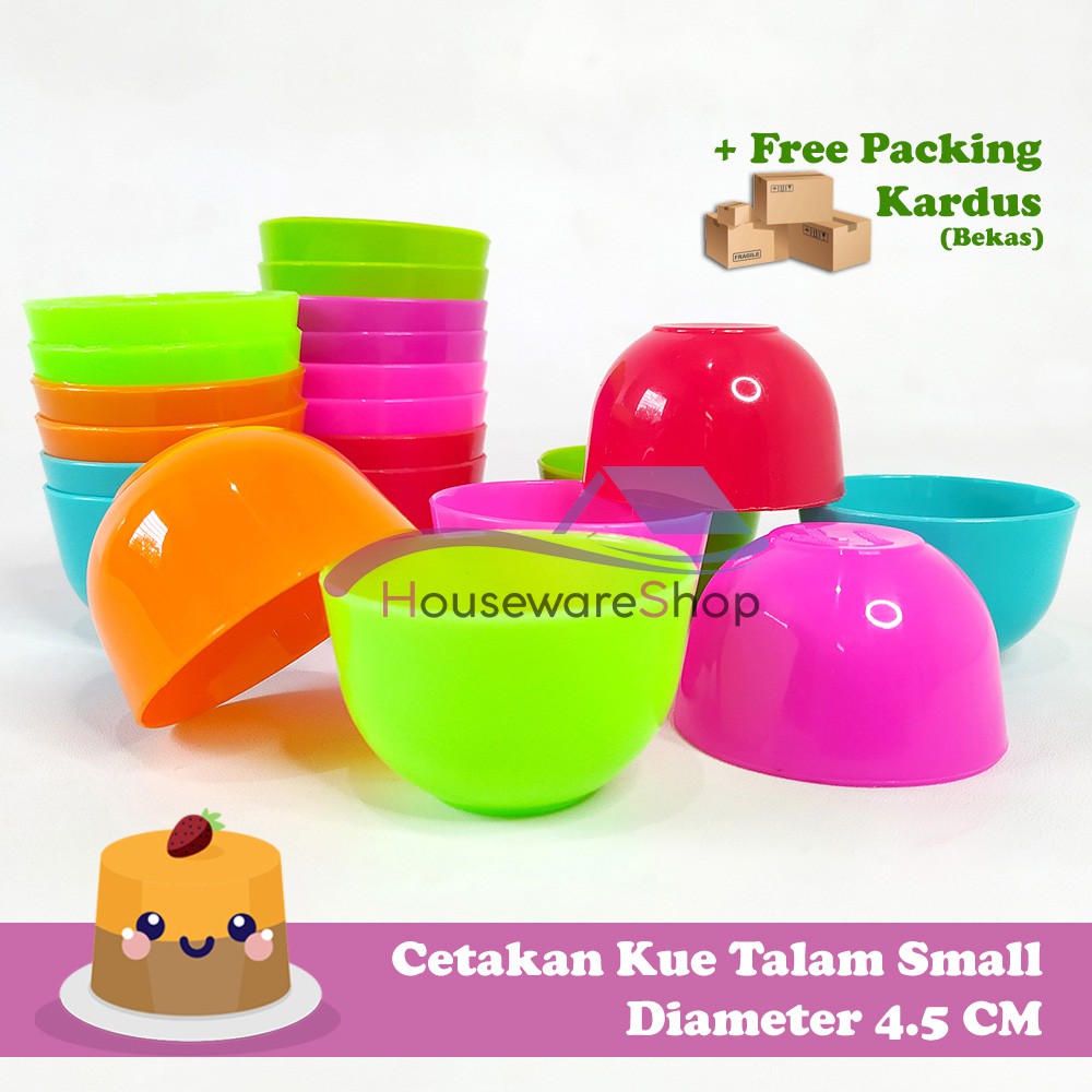 Cetakan Kue Talam Kecil / Mangkok / Cetakan Puding Telor Ceplok