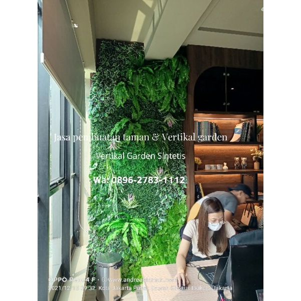 Vertical Garden Sintetis - Vertical Garden Indoor