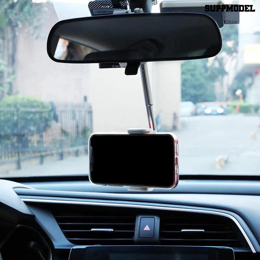 Sdl Bracket Klip Stand Kaca Spion Mobil Universal Retractable Adjustable Holder Handphone