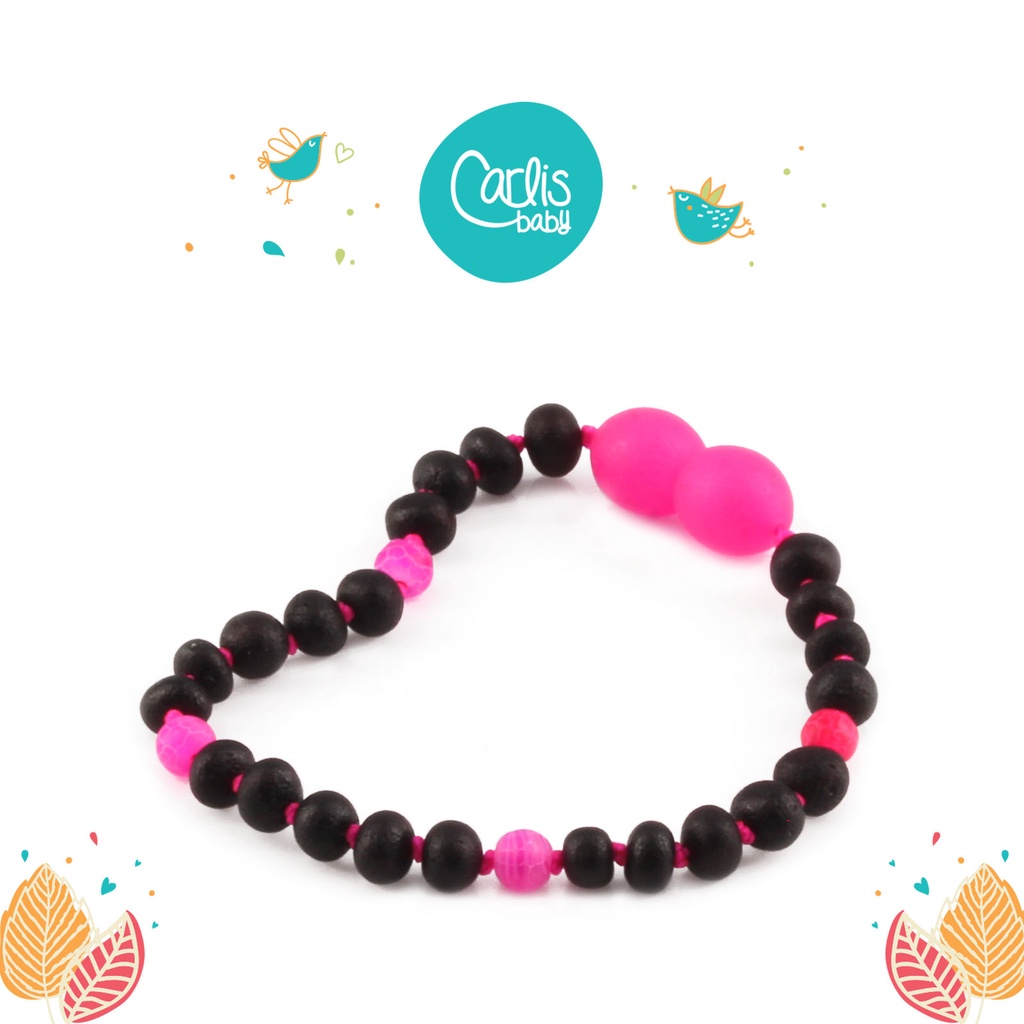 AG64 / AG64 V2 Kalung dan Gelang Amber Tumbuh Gigi Bayi By Carlis Baby