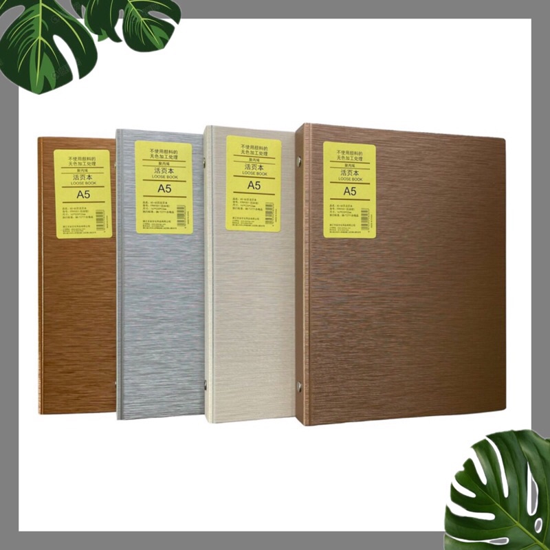 

Binder wengu A5(motif kayu)