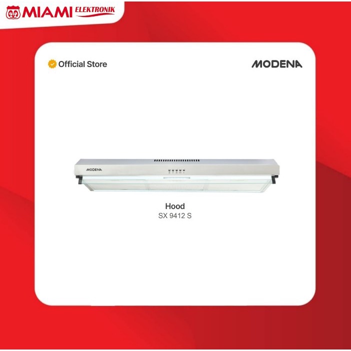 MODENA Slim Cooker Hood - SX 9412 S / SX9412S