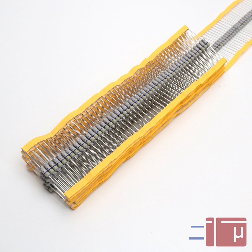 x10 Resistor 4R7 4.7 Ohm 1W Metal Oxide 5% Taiwan Kaki Tembaga