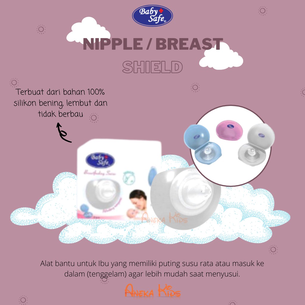 Baby safe nipple shield BPM04