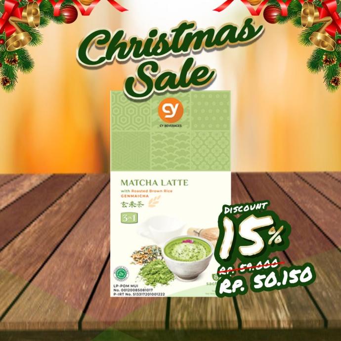 

(BISA COD) CY Matcha Latte with Roasted Brown Rice (Genmaicha Latte) SPECIAL Kode 1065