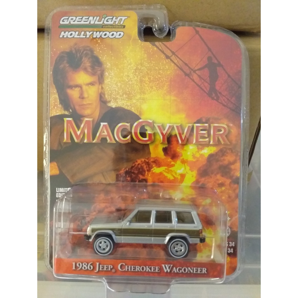 GREENLIGHT 44940C - MACGYVER 1986 JEEP CHEROKEE WAGOONER