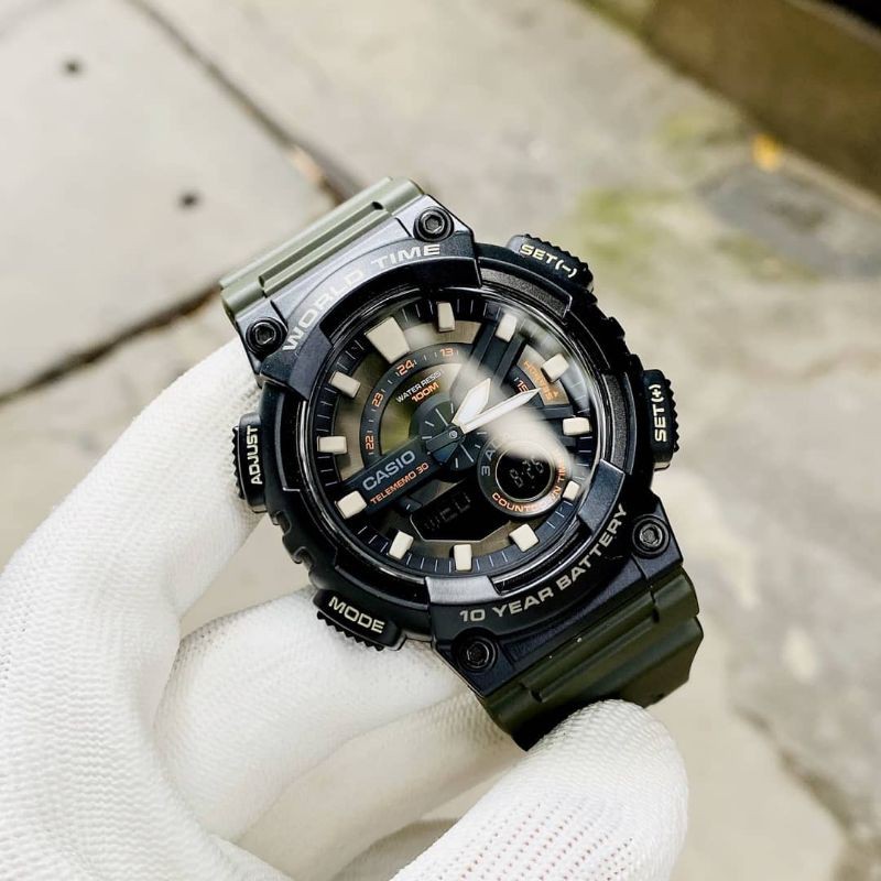 Jam tangan Casio AEQ-110 Original