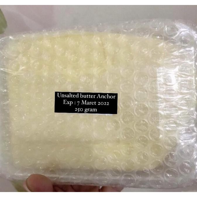unsalted butter anchor repack 250 gram