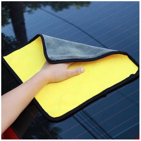 Lap Microfiber High Quality Tebal Lembut 2 Warna Anti Lecet