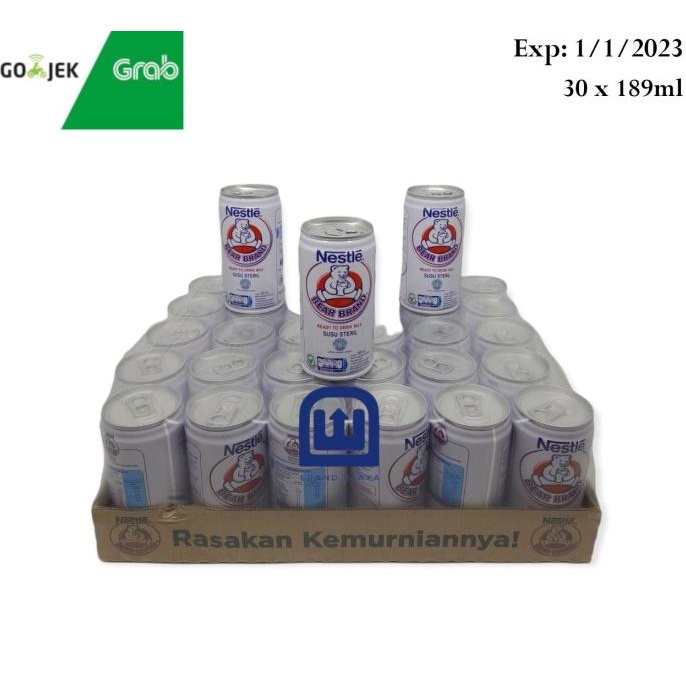 

[COD] Bear Brand Susu Beruang 30x189ml [COD]
