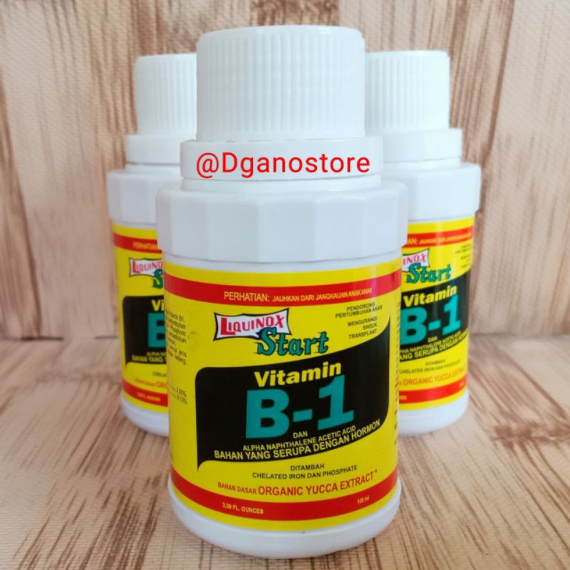 Jual Vitamin B-1 Penyubur Tanaman / Vitamin LIQUINOX (Produk 100% ...