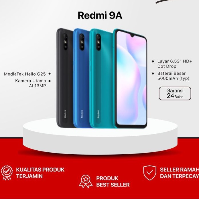XIOMI REDMI 9A RAM 2GB