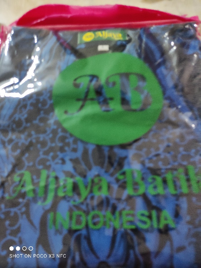 Peksi Biru Kemeja Batik Solo Pendek Batik Aljaya Kembang Biru Dwi Rekta Wirayudha Sidomukti Saptha